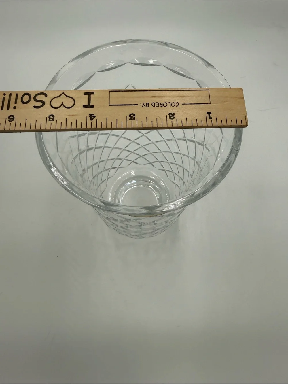 BLOCK Hand Blown Hand Cut‎ Lead Crystal Vase 8